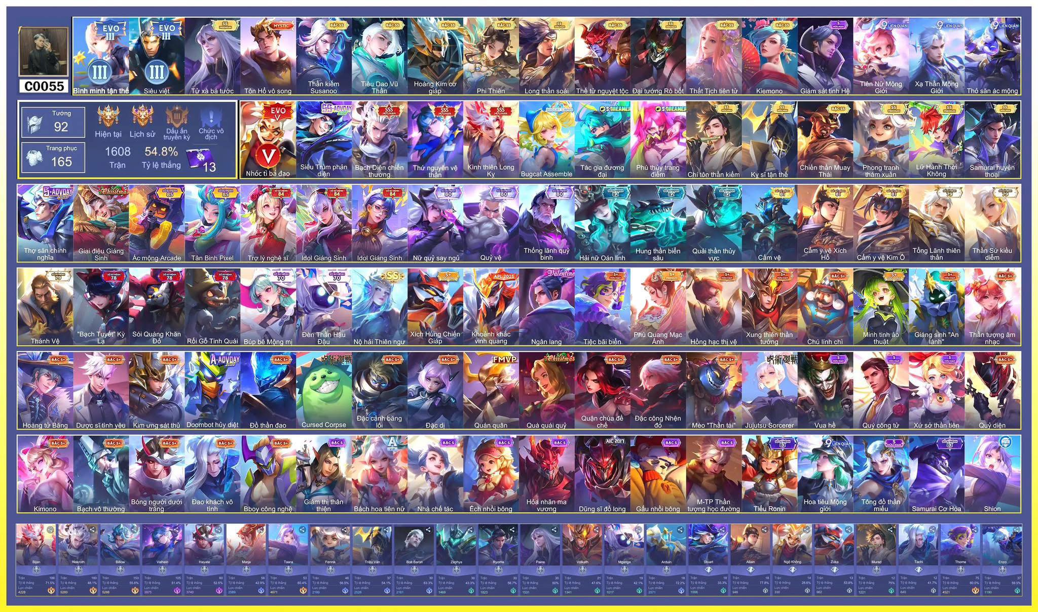 Acc Liên Quân VIP 2